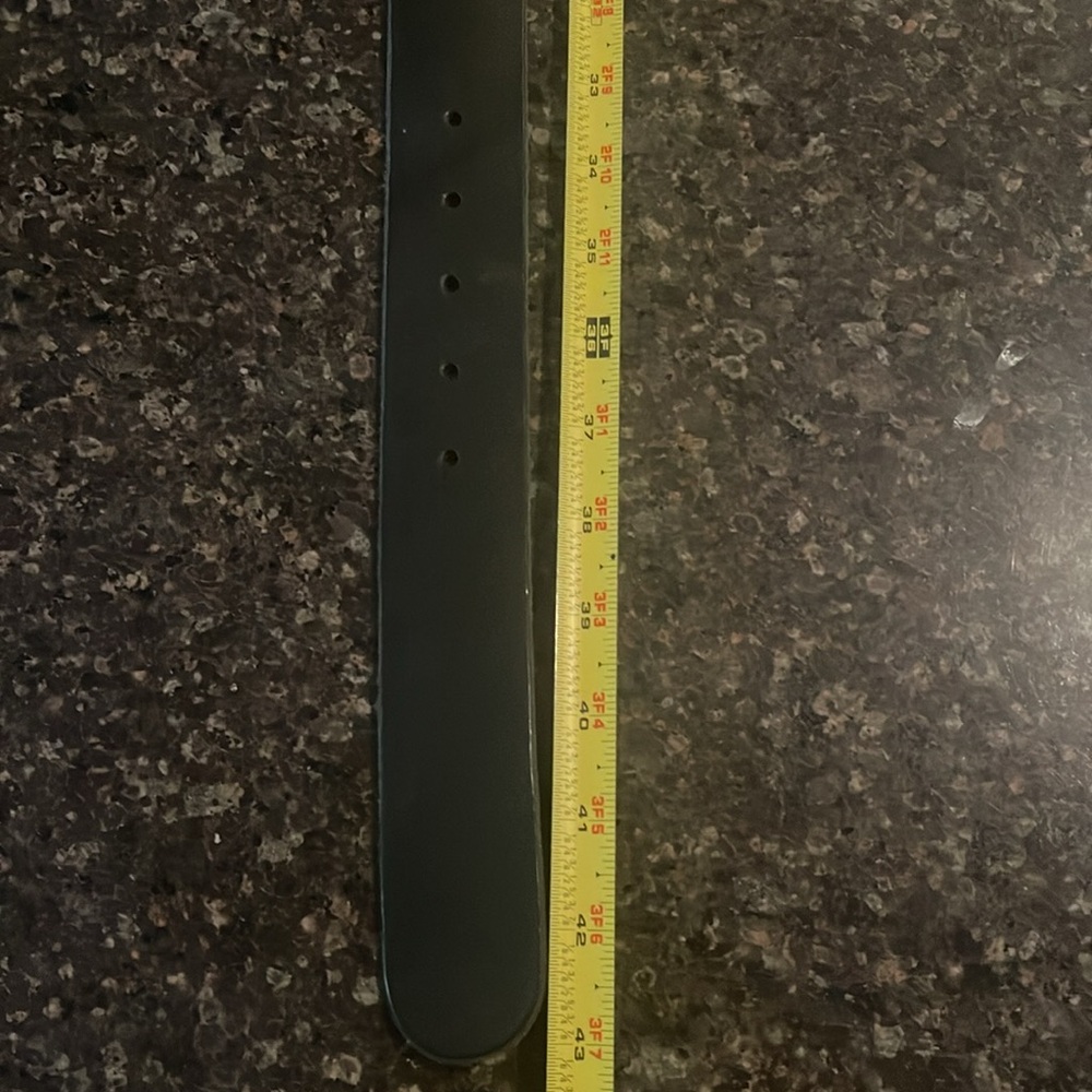 Gucci double GG black marmont belt gold buckle - Picture 6 of 7